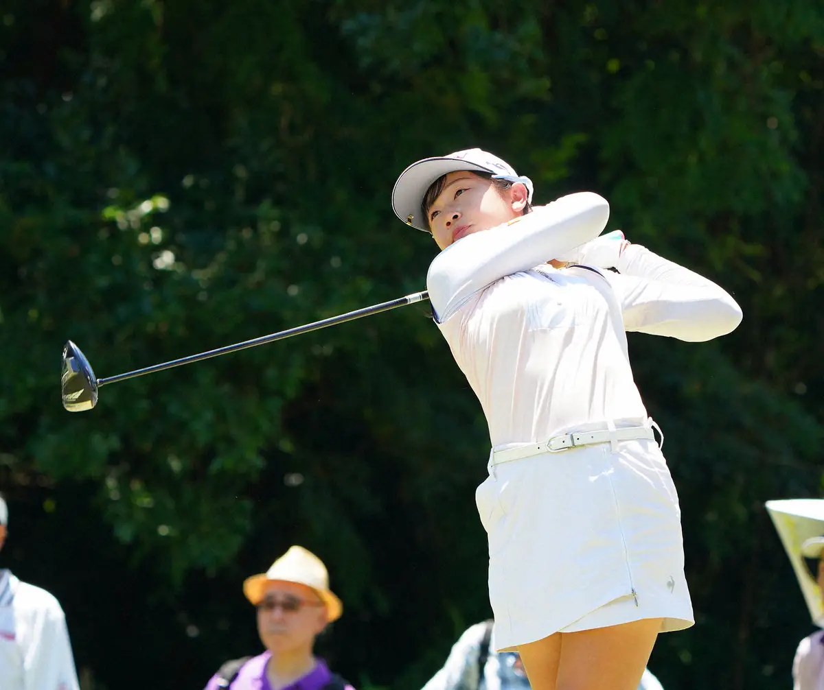 【画像・写真】菅沼菜々　体調不良でスタート前に棄権「ホステス大会なのに棄権はとても悔しい」