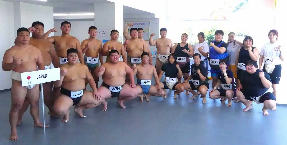 【画像・写真】【世界相撲】史上初！各部門・各階級の日本代表18人全員がメダル獲得　開催国が強さ示した