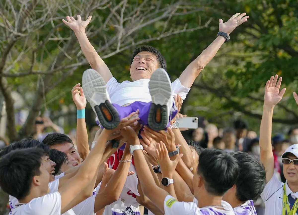【画像・写真】【出雲駅伝】完敗5位の青学大・原監督「圧倒的に駒沢が上」3分37秒差　王者・駒大に脱帽