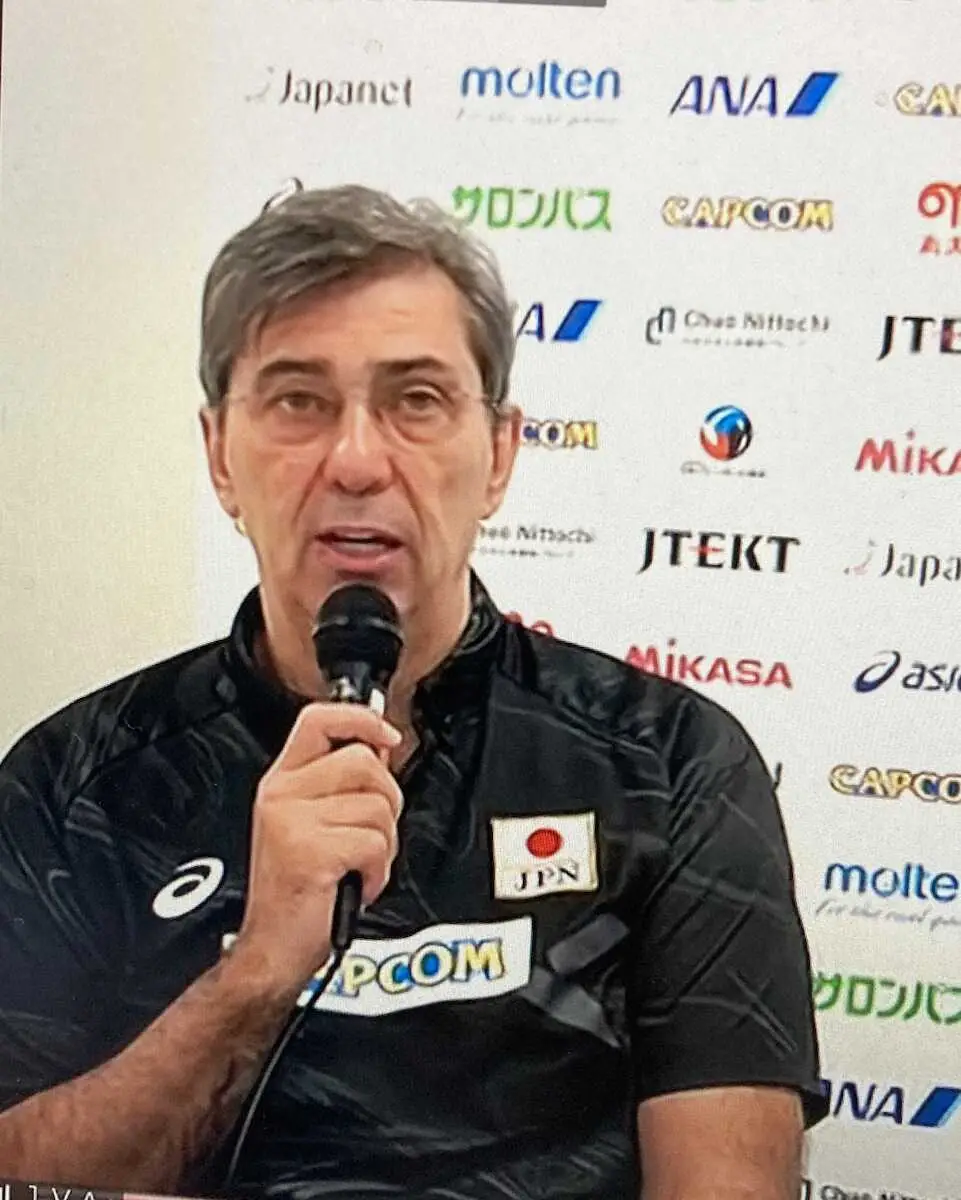 【画像・写真】バレー男子日本代表・ブラン監督、出てこい“アジア大会”世代　五輪でメダル獲得へ望む若手台頭