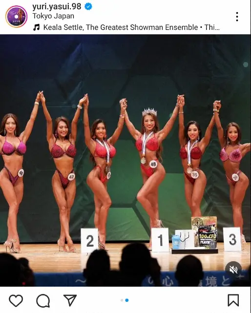 【画像・写真】ビキニフィットネス・安井友梨　国際大会に出発「怪我はまだ治療中ですが、世界一になるためには…」と決意