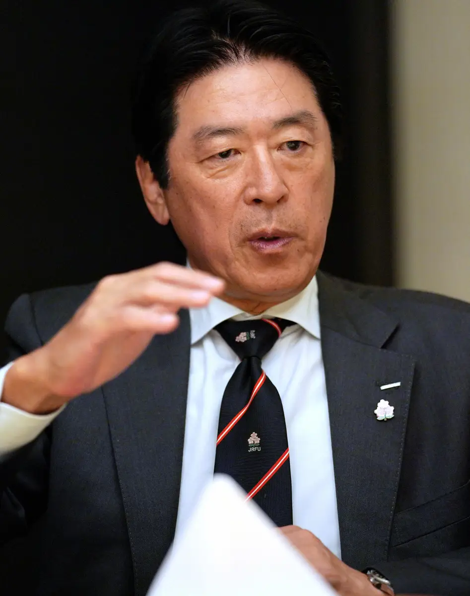 【画像・写真】ラグビー日本代表　HC後任選び　日本協会・土田会長「できるだけ早く決めたい」