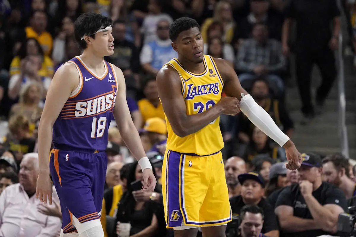 【画像・写真】NBA日本人マッチアップにファン大興奮！「渡辺リリース早すぎ」　八村に不安も「見返してくれ！」の声