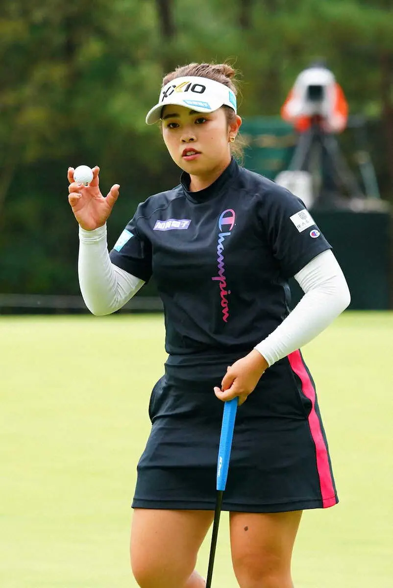 【画像・写真】山下美夢有65で3位浮上　憧れの存在イ・ボミ以来となる2年連続女王へ