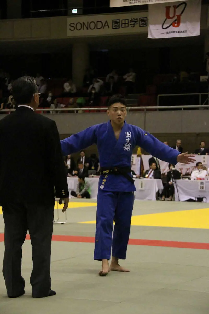 【画像・写真】柔道の体重別団体学生日本一決定戦で混乱　試合途中に道着違反で決着→10分後に判定取り消しで再開