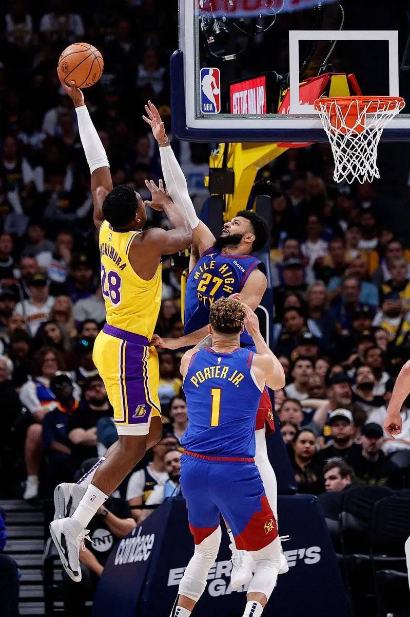 【画像・写真】レイカーズ・八村塁　開幕戦途中出場も…FG成功率上がらず6得点3R　王者ナゲッツに敗れて黒星スタート