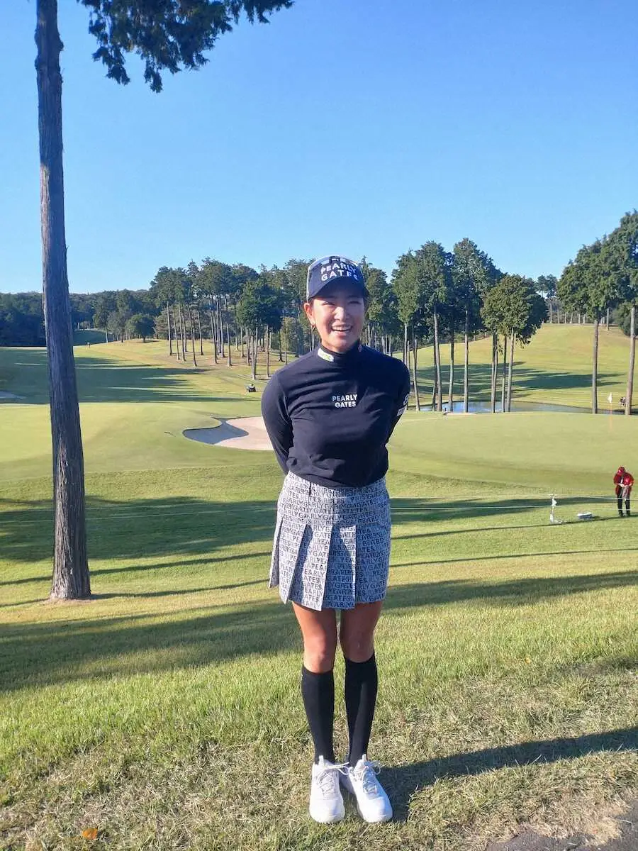 【画像・写真】原英莉花　災難続きも気持ち切り替え　TOTOジャパンCへ「つなげる」