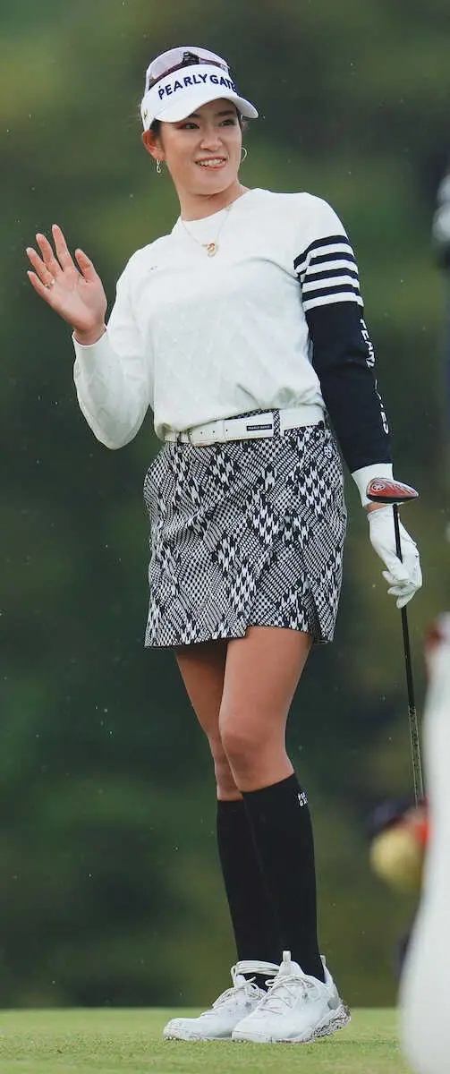 【画像・写真】米国帰り原英莉花69の好スコアも「スコア出したくない気持ちになった」樋口久子・三菱電機L第1日