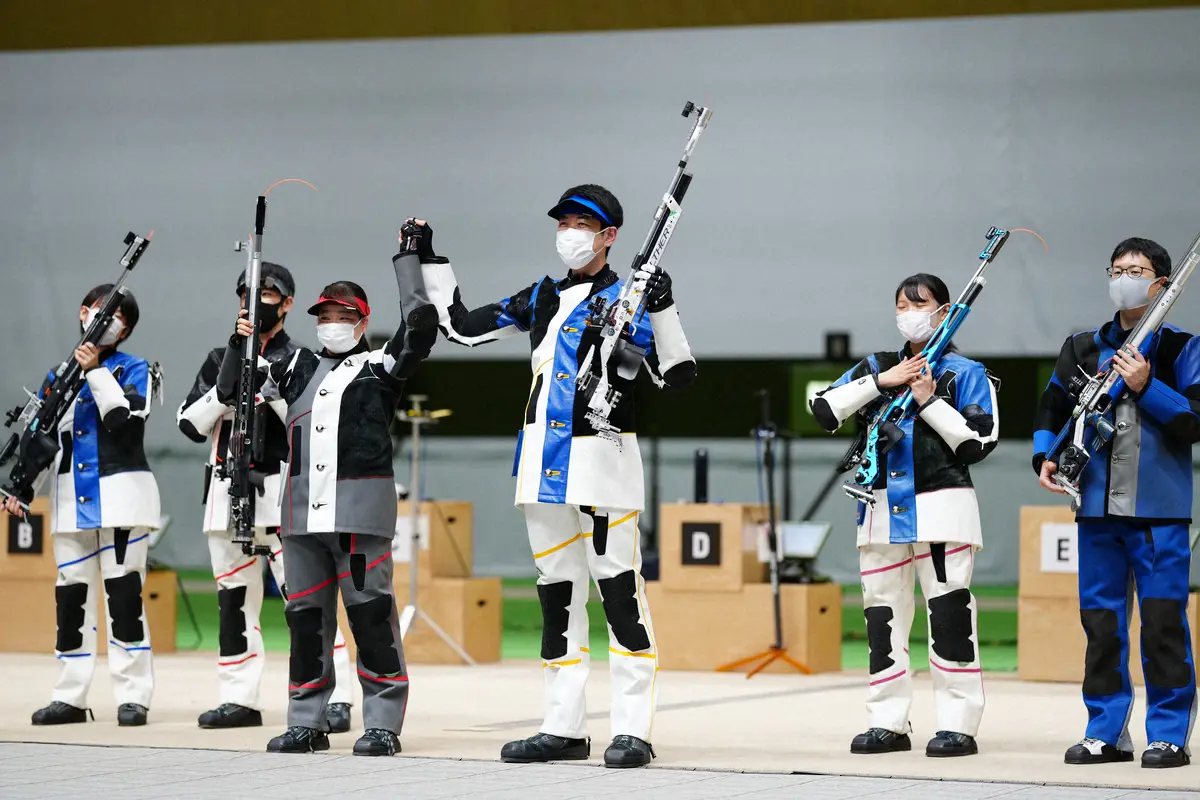 【画像・写真】33歳岡田直也　3大会連続五輪へ　射撃アジア選手権で3位