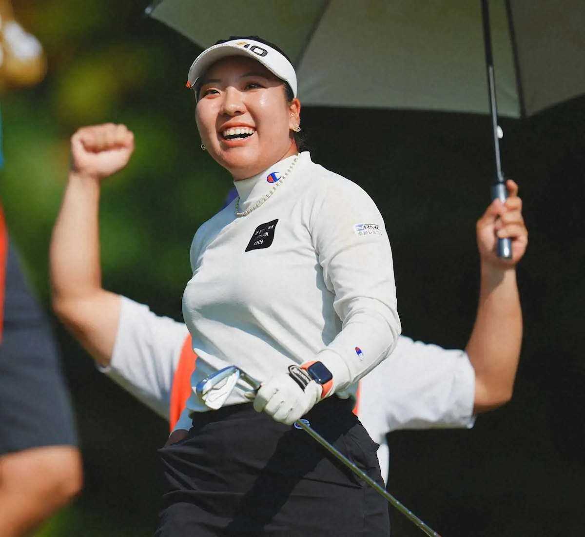 【画像・写真】仁井優花がホールインワンで首位ターン！樋口久子三菱電機レディース