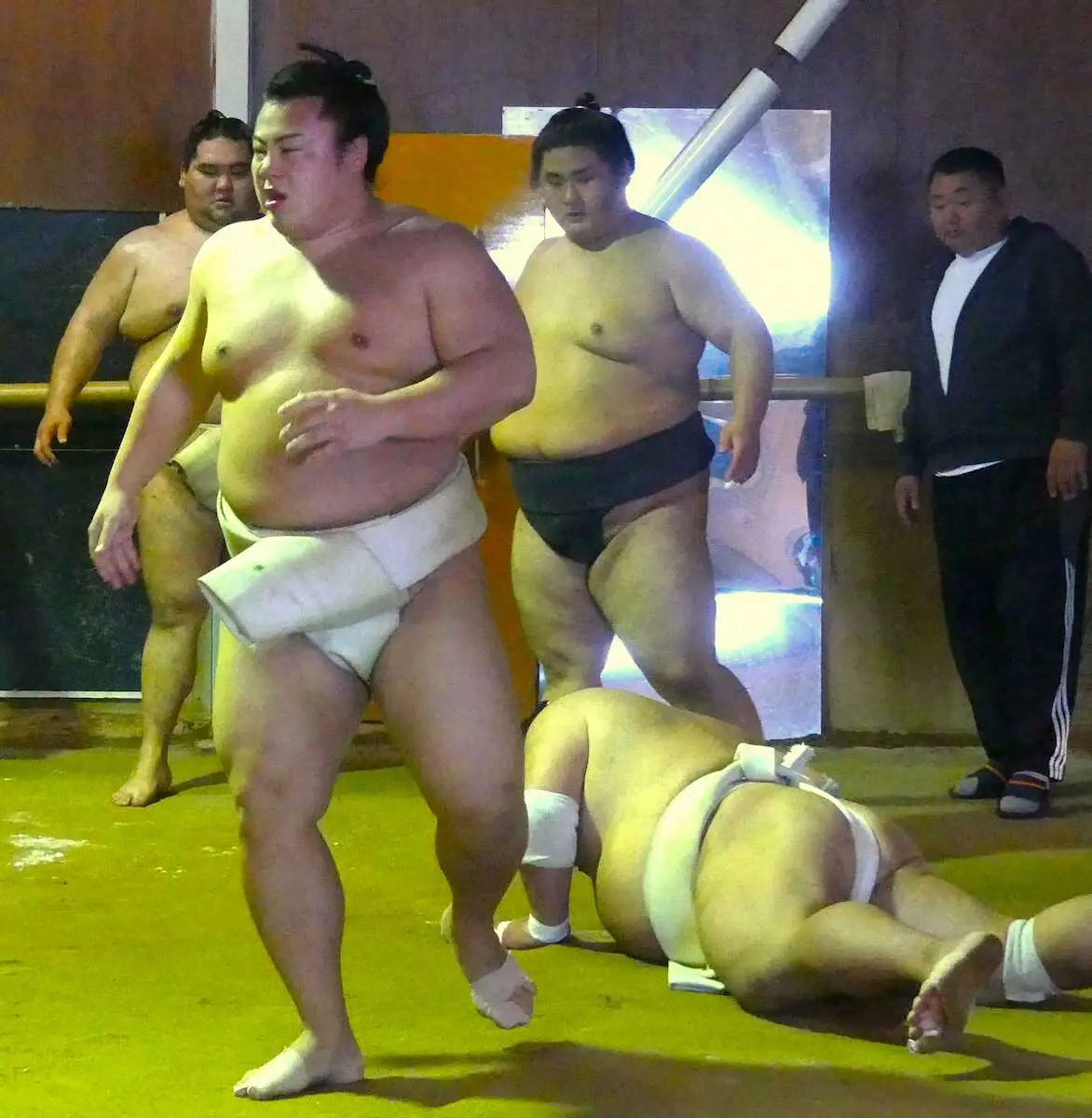 【画像・写真】翔猿が申し合い14番　新小結から1年「上の人たちは強いですよ」三役定着への課題を分析