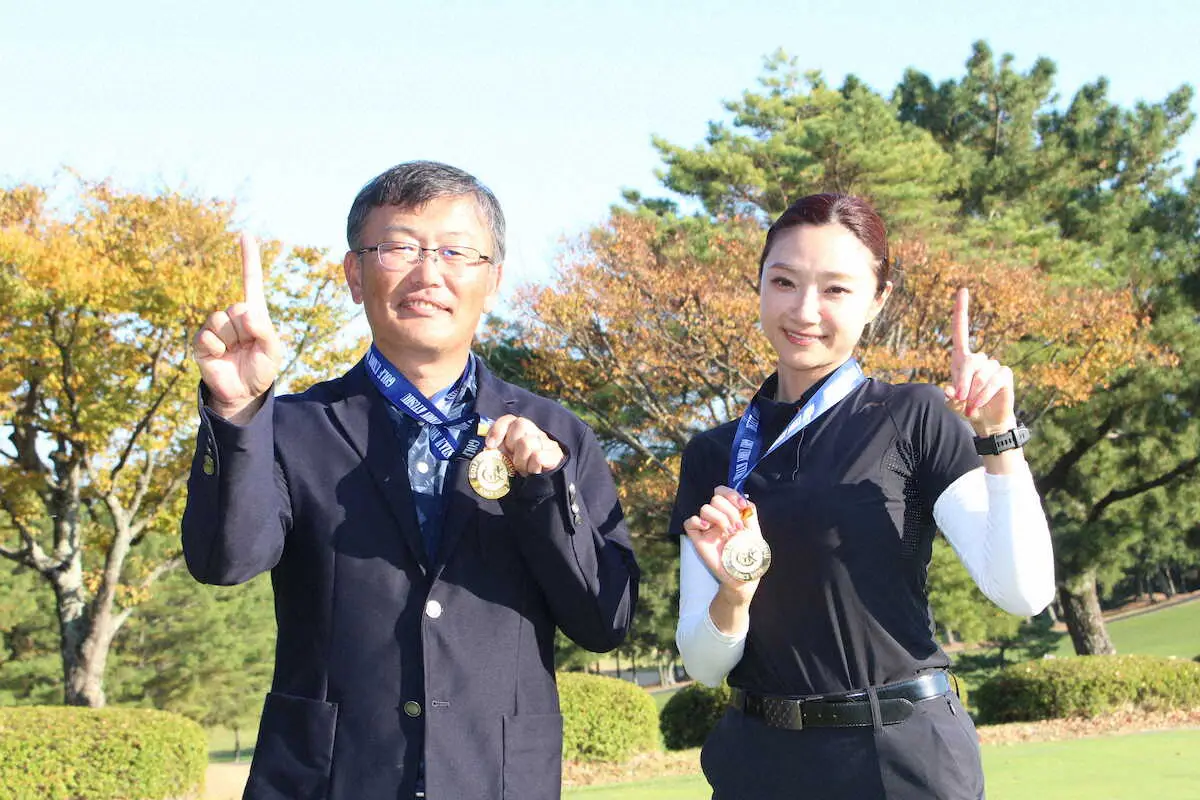 【画像・写真】男子は文野正一、女子は花山一美が初優勝　ハンディキャップゴルフ競技九州大会