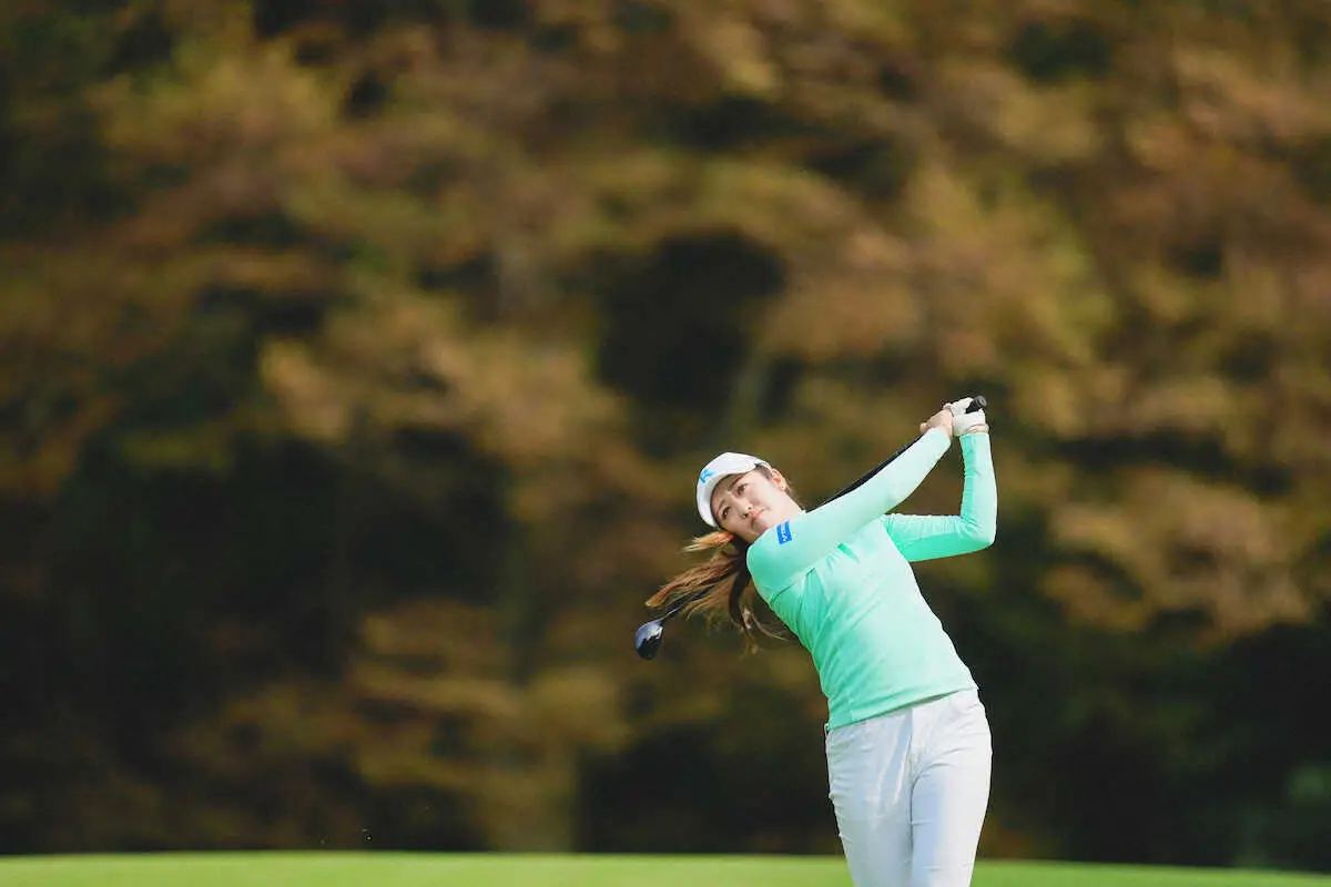 【画像・写真】【TOTOジャパンC】稲見萌寧　今季最少スコア「64」 スイング修正でアイアン安定