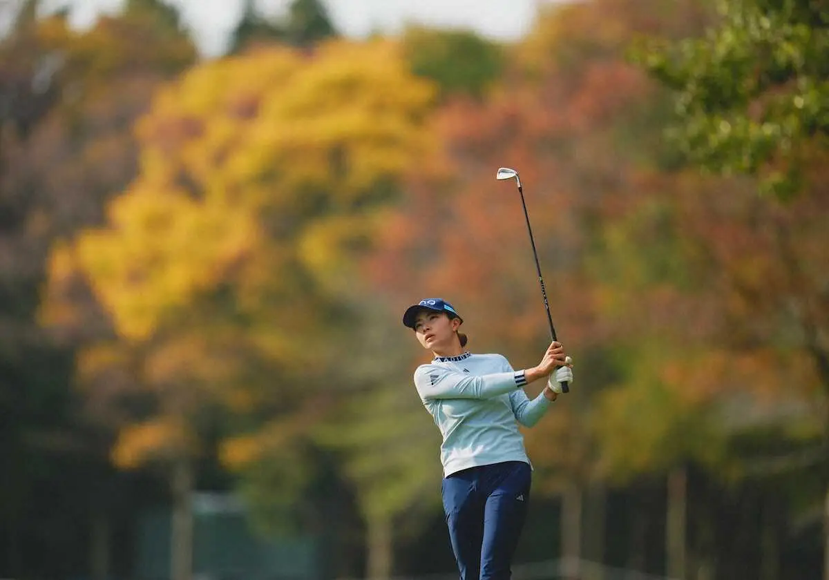 【画像・写真】渋野日向子　勝負の一戦へ「悔いの残らないように」