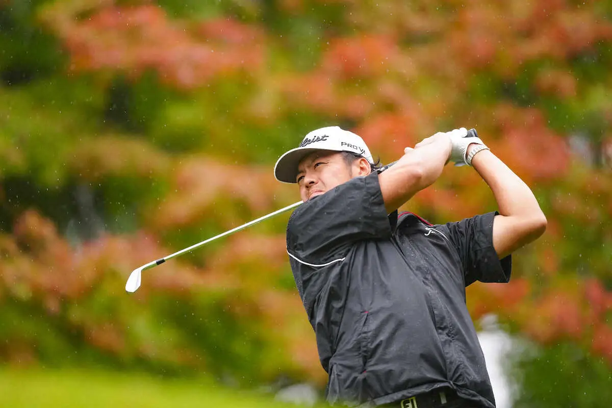 【画像・写真】暫定首位の幡地隆寛　サスペンデッドは「ある意味ラッキー」　三井住友VISA太平洋マスターズ