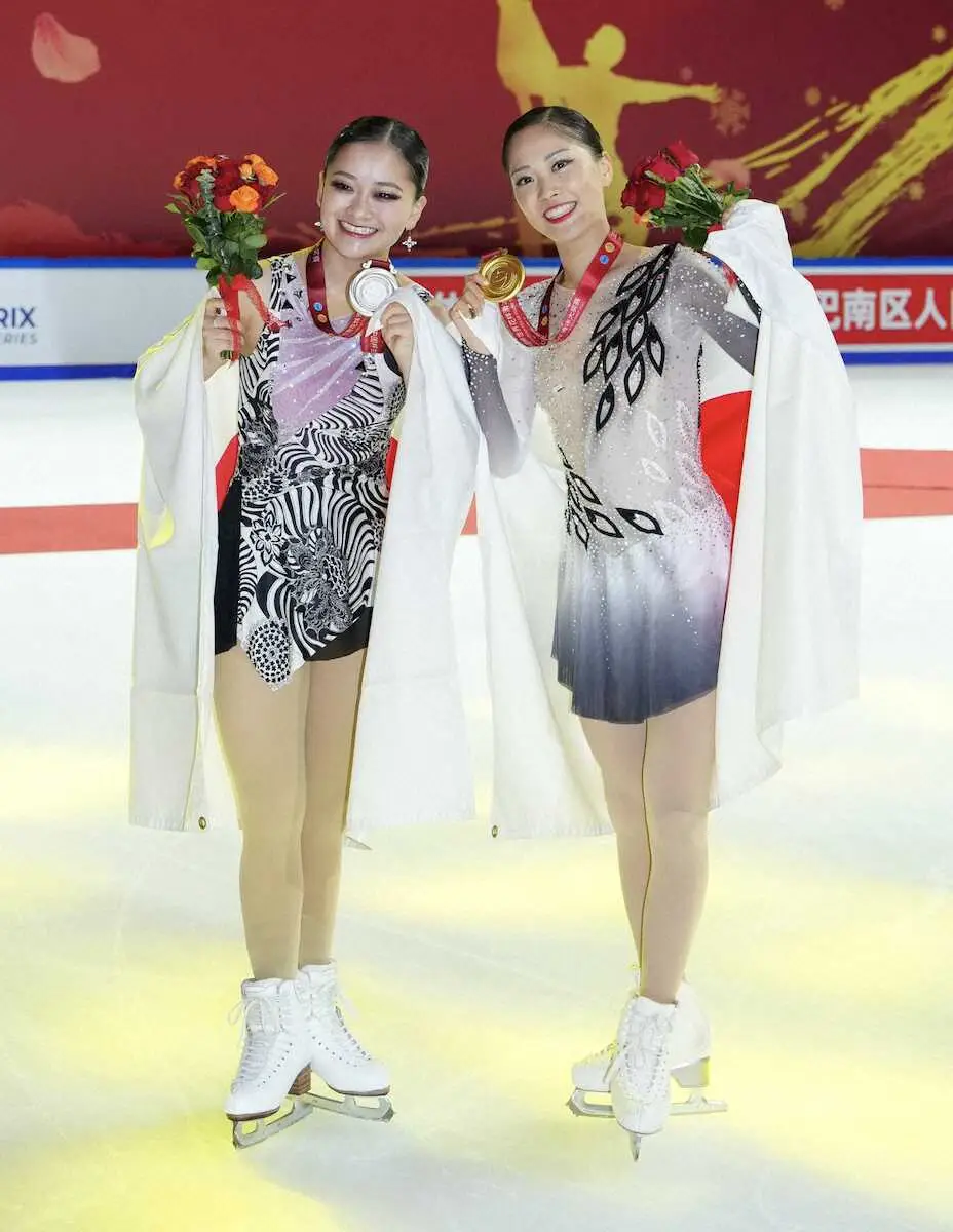 【画像・写真】18歳の吉田陽菜　フィギュアグランプリ初優勝　シニア1年目「まだ実感できない」