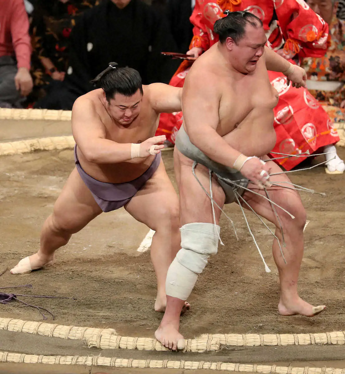【画像・写真】翔猿が北勝富士に13年ぶり勝利「上位でやれてうれしい」小学生時代から20年続くライバル関係に感慨