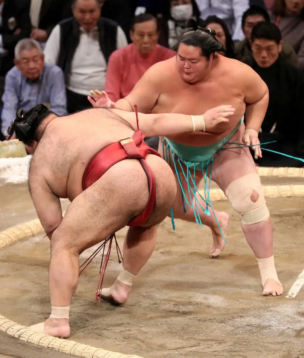 【画像・写真】琴ノ若が通算300勝　父・先代琴ノ若の記録782勝を「抜けるように頑張りたい」