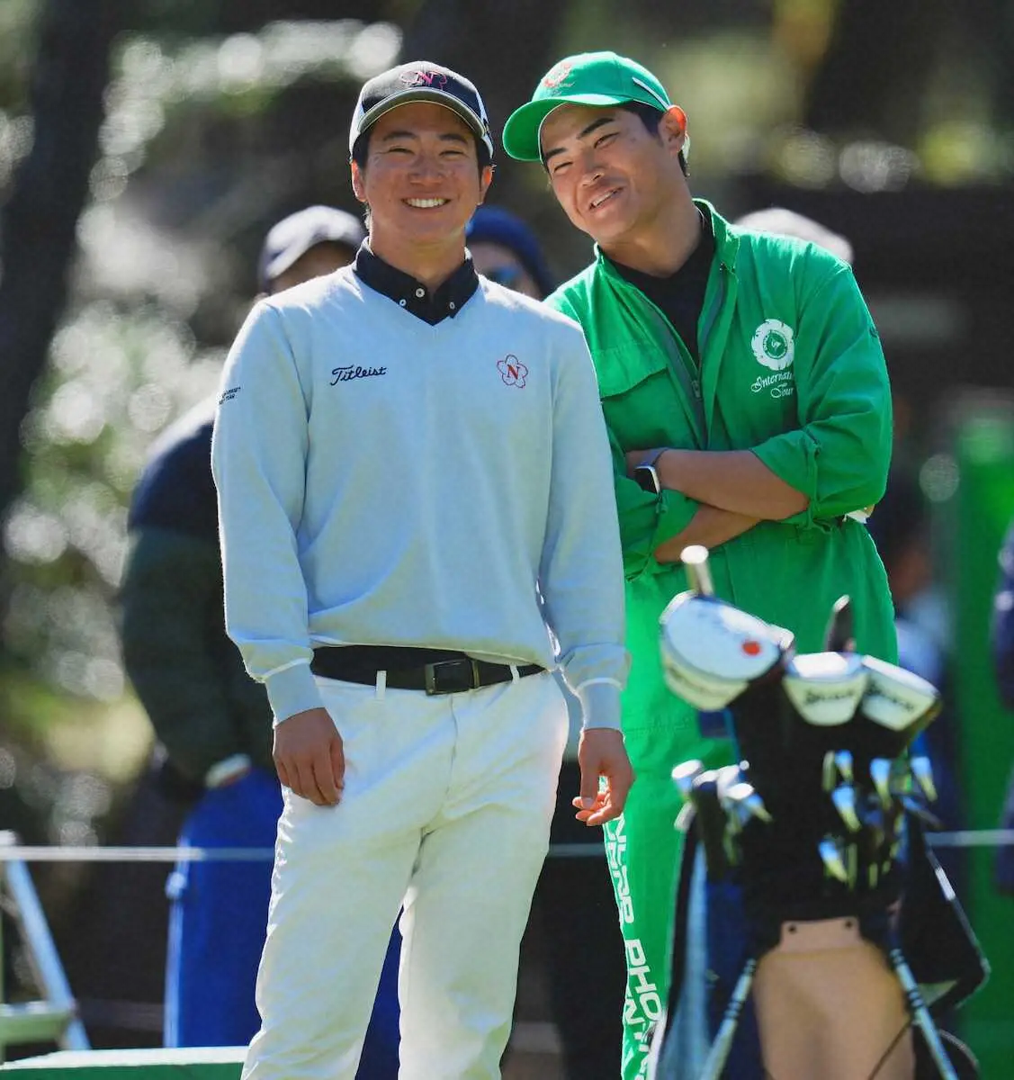 【画像・写真】アマ杉浦悠太が独走態勢でハーフターン　松山は8打差暫定5位　ダンロップ・フェニックス