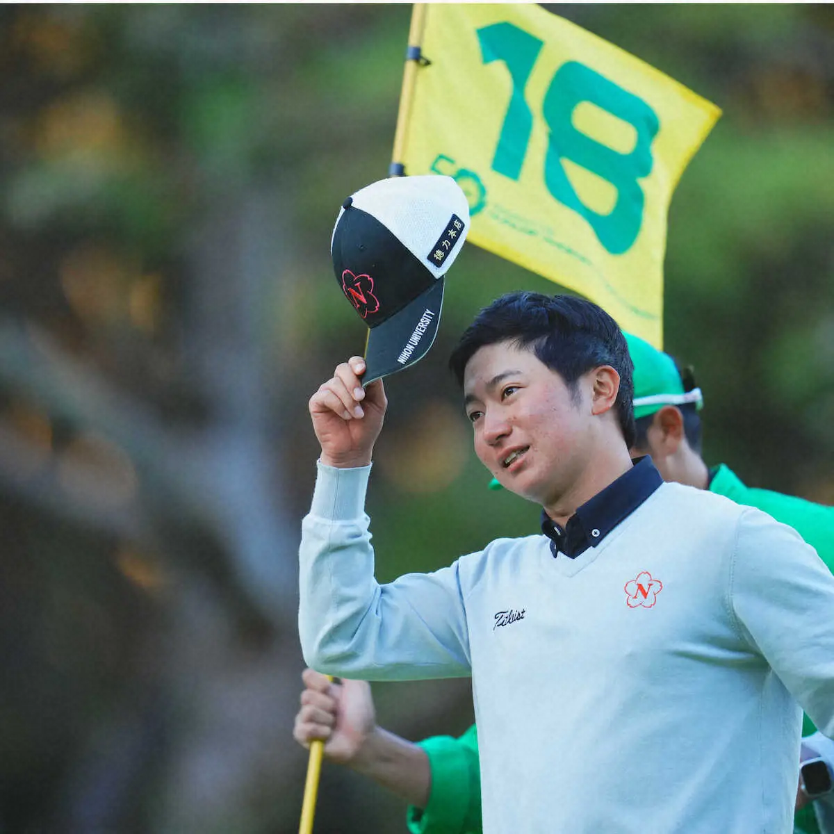 【画像・写真】杉浦悠太が通算12ンダーで首位を守り史上7人目のアマVに王手　松山英樹は7打差4位