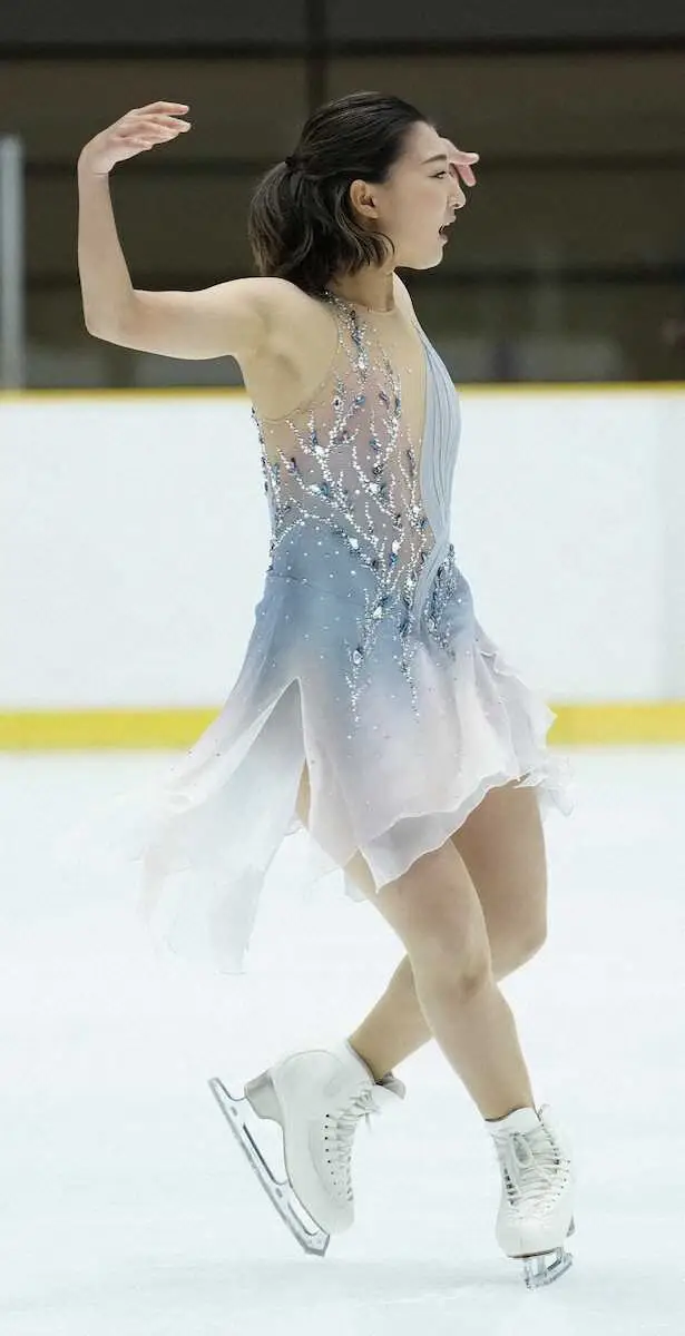 【画像・写真】坂本花織（撮影・長久保　豊）