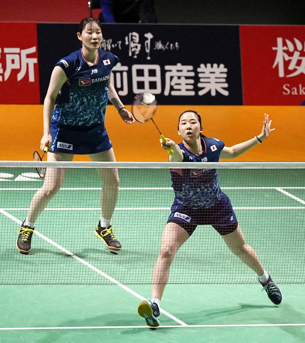 【画像・写真】ナガマツ準決勝敗退　永原「凄く悔しい負けになった」バドミントン熊本マスターズ