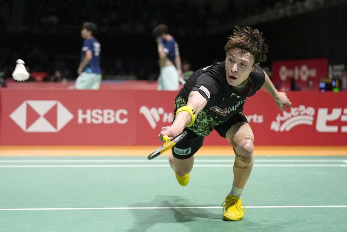 【画像・写真】大林は世界1位アクセルセンに完敗「何もかもうまくいかなかった」バドミントン熊本マスターズ