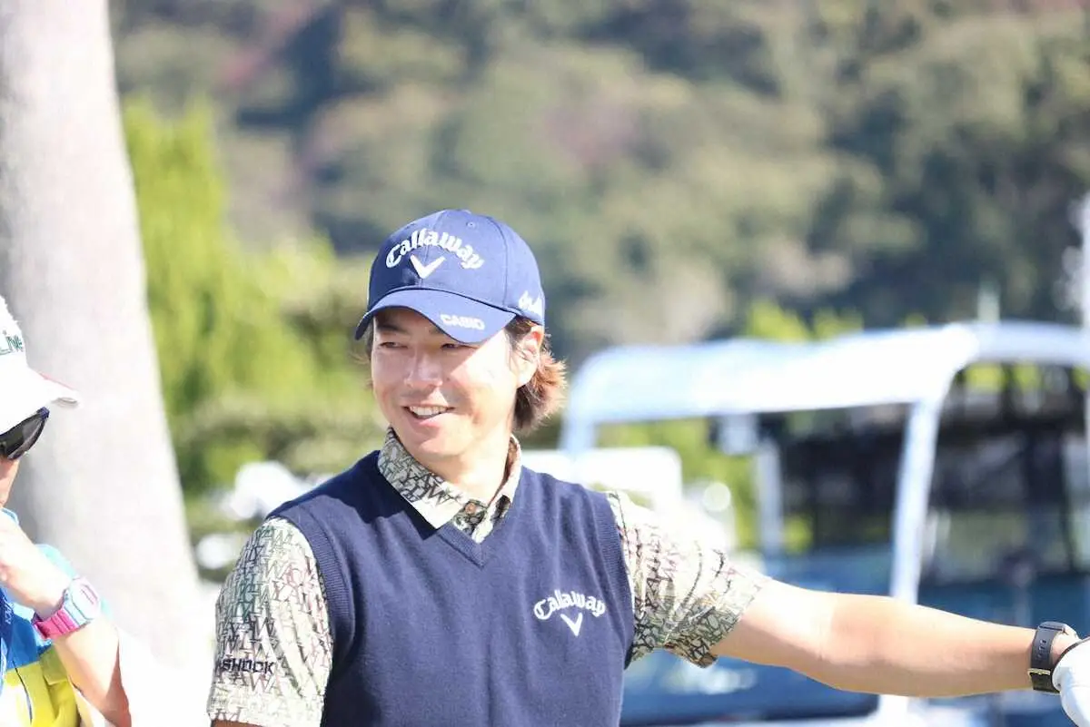 【画像・写真】石川遼　ホスト大会で恩返しV狙う「しっかりといいゴルフを」左腕の“相棒”と「頑張りたい」