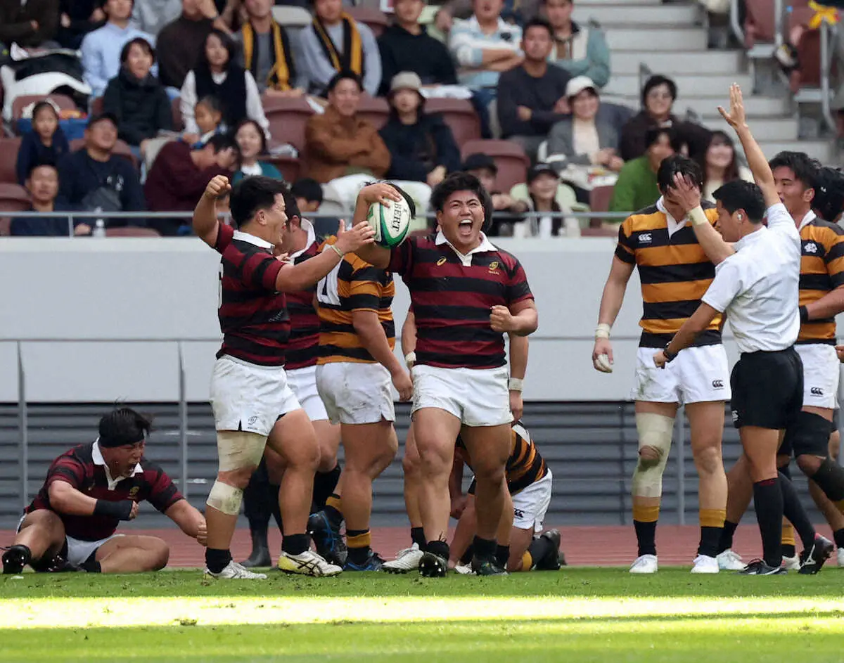 【画像・写真】【第100回早慶戦】節目の定期戦は早大に軍配　計6トライで慶大に完勝