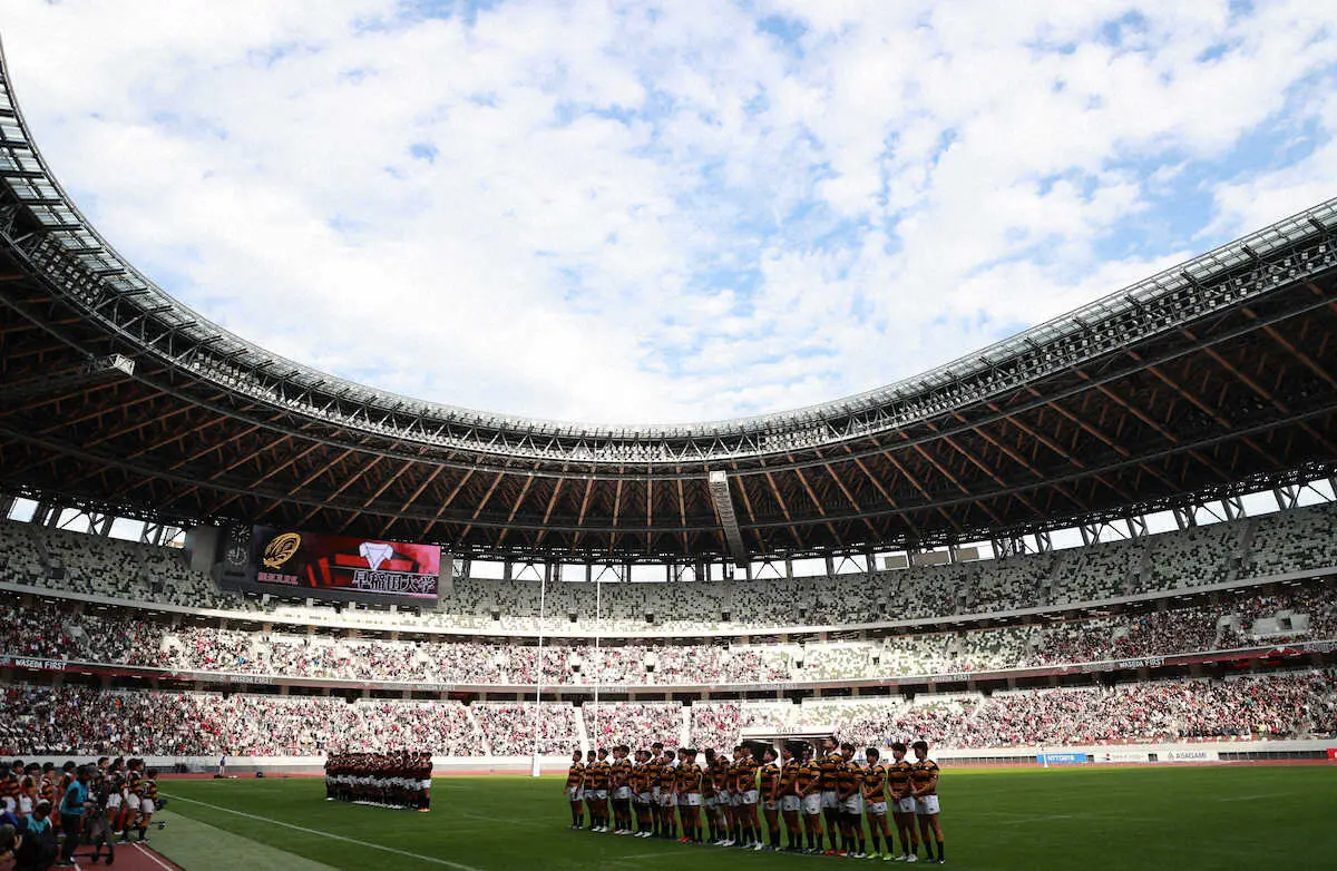 【画像・写真】【第100回早慶戦】ルーキーNo・8松沼「憧れた」伝統の定期戦でトライ「今までにない緊張感」