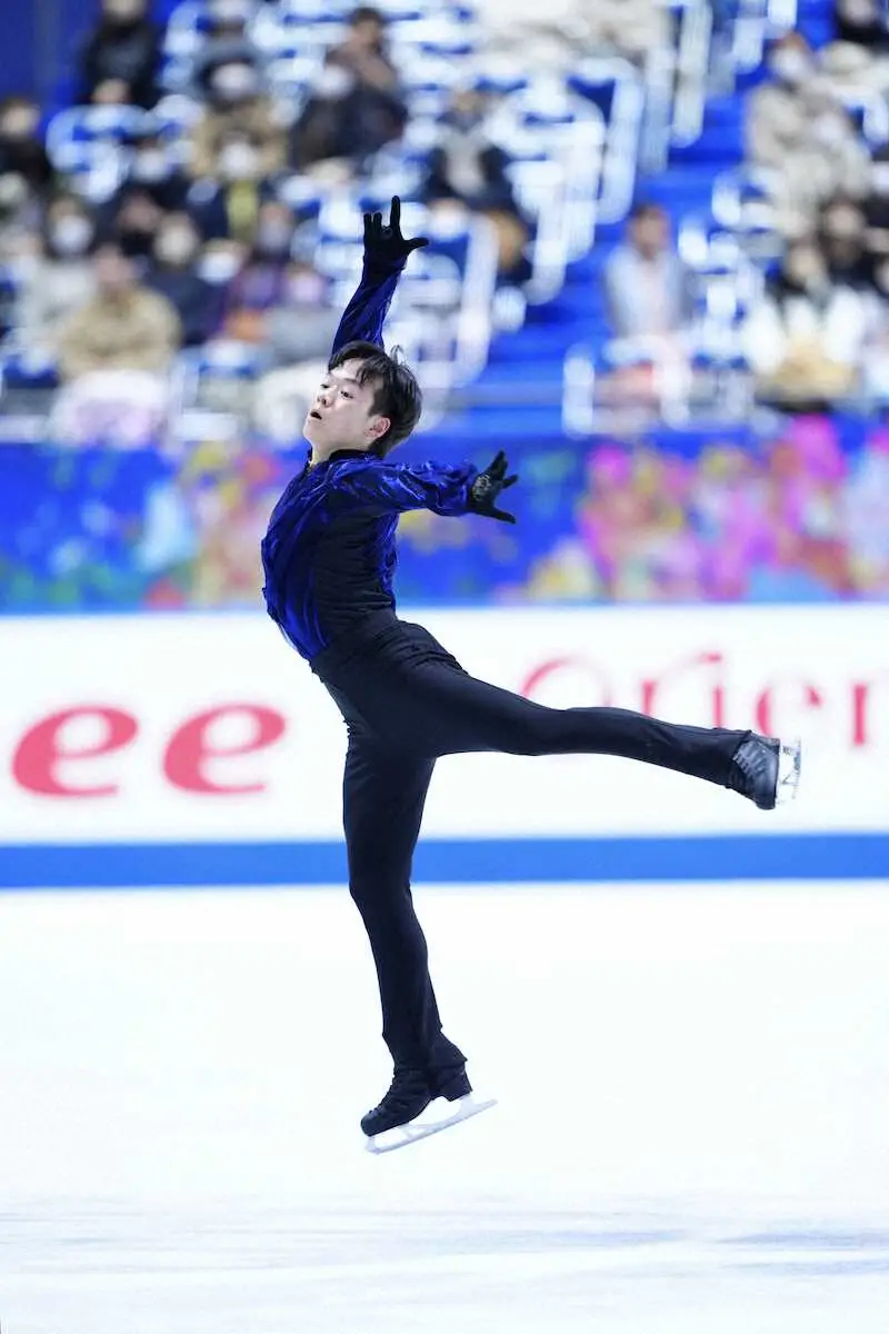 【画像・写真】鍵山優真がNHK杯制覇！GP通算3勝目　2位の宇野昌磨とわずか1.84差ワンツー　ファイナル決めた