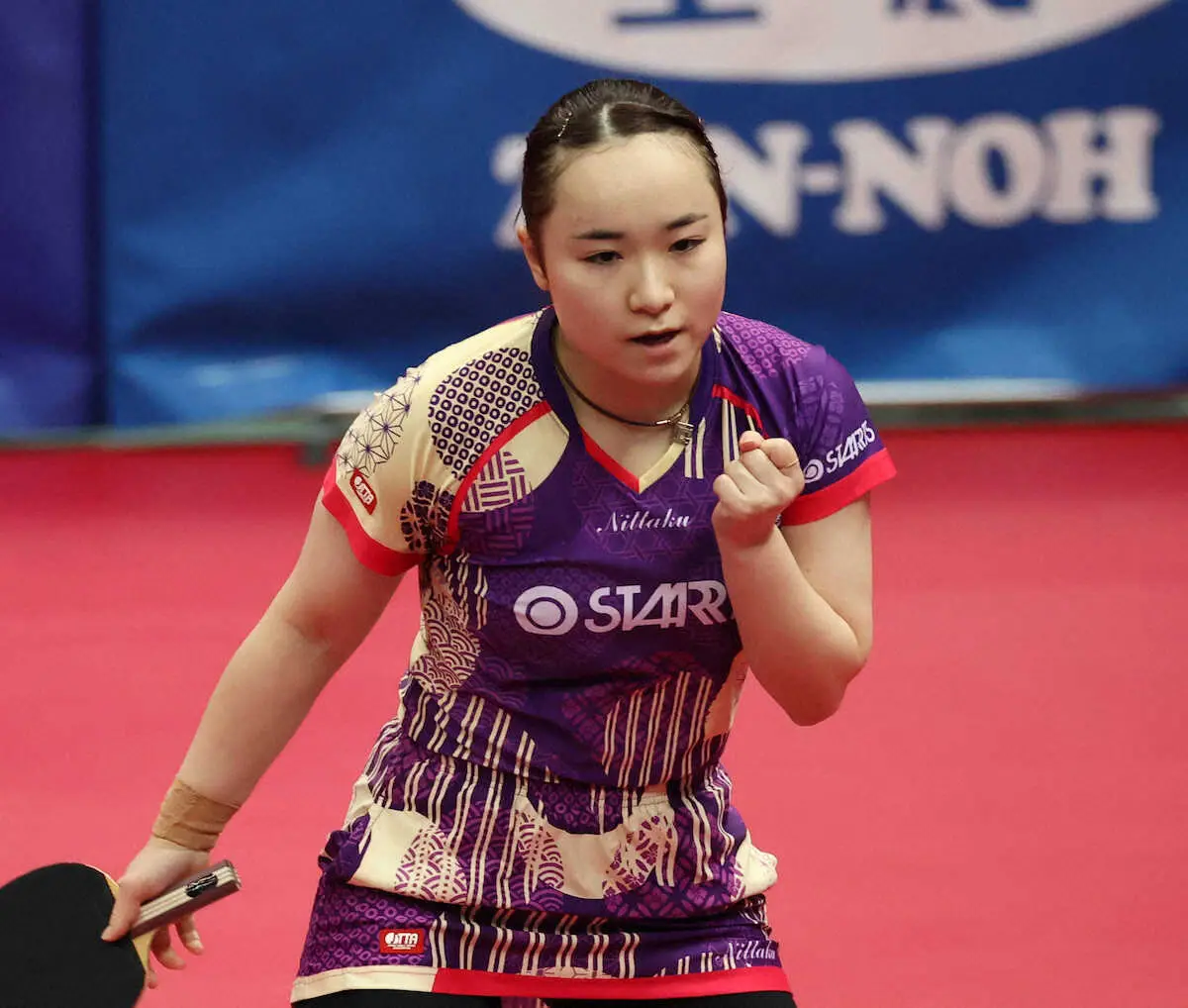 【画像・写真】伊藤美誠、涙の敗戦から一夜明けて白星フィニッシュ　五輪単代表へ「最後まで諦めはしない」