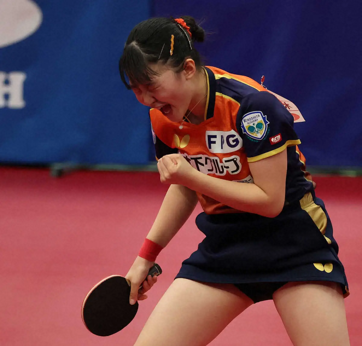 【画像・写真】15歳・張本美和「すごくうれしい」パリ五輪代表選考会初V　伊藤美誠、早田ひな下して頂点