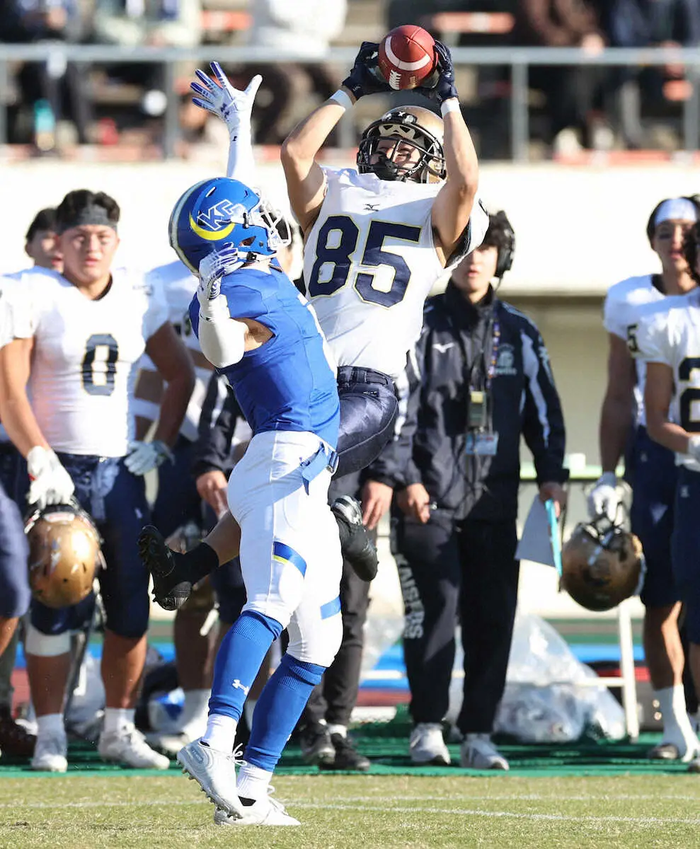 【画像・写真】関西学生アメフトは波乱決着　関学大敗れ、3校V　抽選で関学大が全日本選手権へ