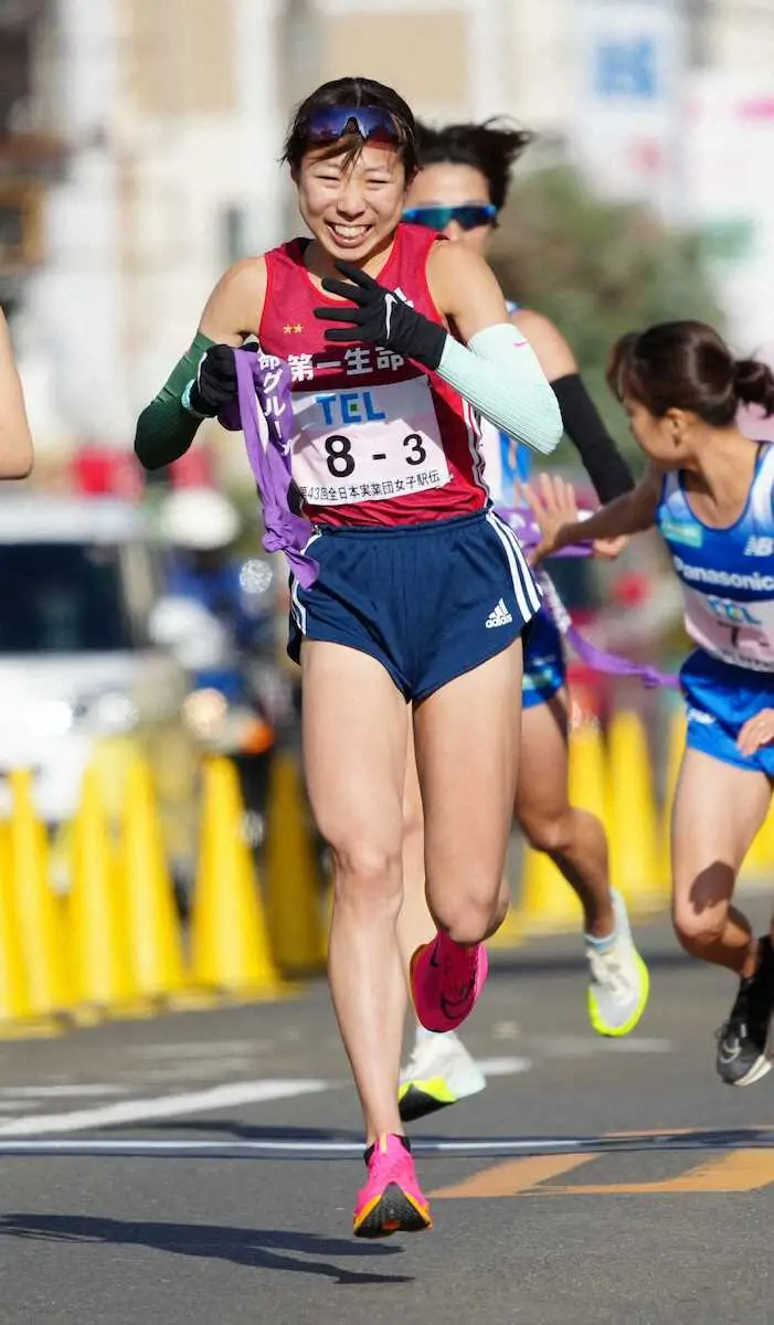 【画像・写真】パリ五輪代表鈴木優花は区間8位「悔しい気持ちが一番大きい」クイーンズ駅伝