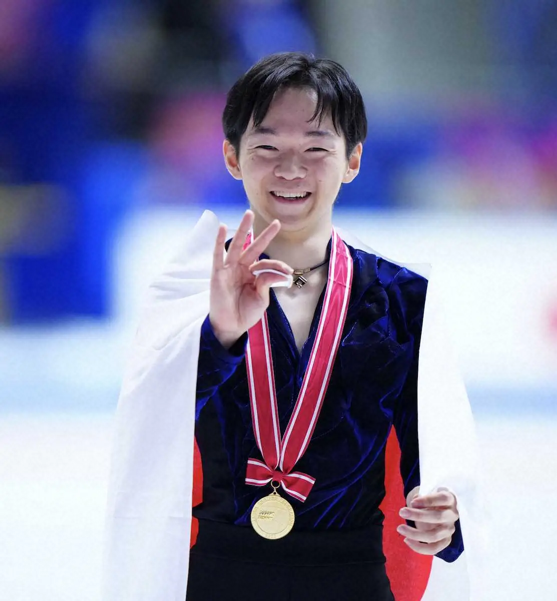 【画像・写真】鍵山優真V　「ホッとした」初GPファイナル　フリー＆合計で今季自己最高