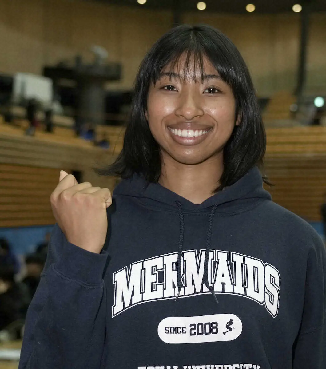 【画像・写真】東海大の宮部愛芽世は3連覇狙う「ラストイヤーなので優勝したい」バレーボール全日本インカレ開会式