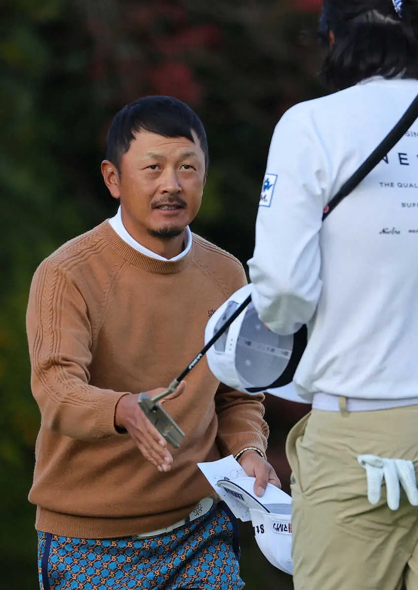 【画像・写真】都合の良い奴？岩田寛　ゴルフでは「優勝争いを」　日本シリーズJTカップ