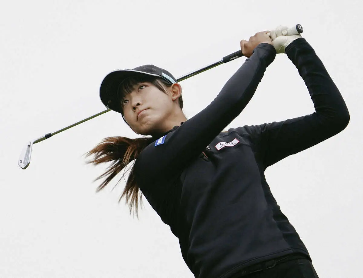 【画像・写真】馬場咲希13位パットを反省　西郷真央も13位　吉田は4位発進　米女子ツアー最終予選会