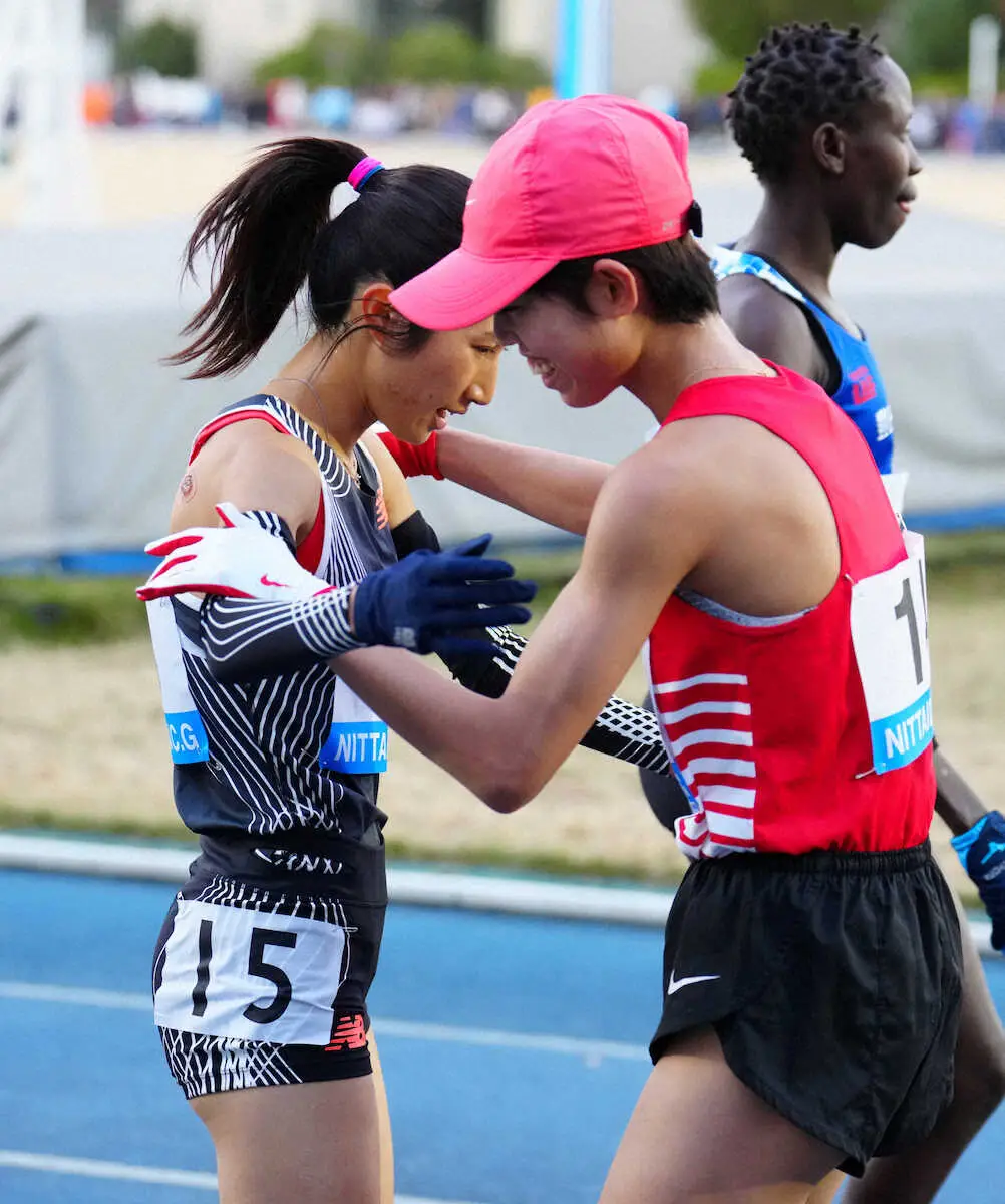 【画像・写真】田中希実は15分7秒40、広中璃梨佳は15分7秒43　日体大で5000ｍに出場