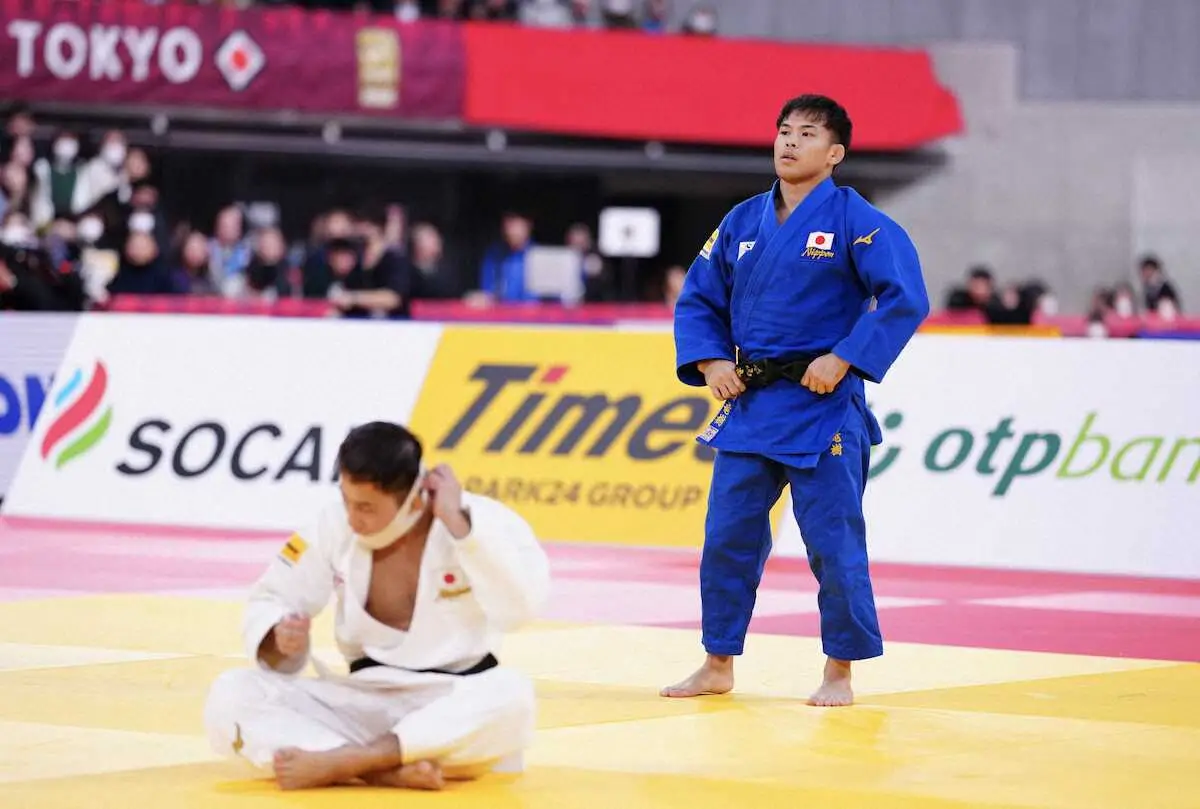 【画像・写真】柔道パリ五輪代表に男子60キロ級・永山、女子63キロ級・高市、78キロ級・高山を選出　持ち越し1階級