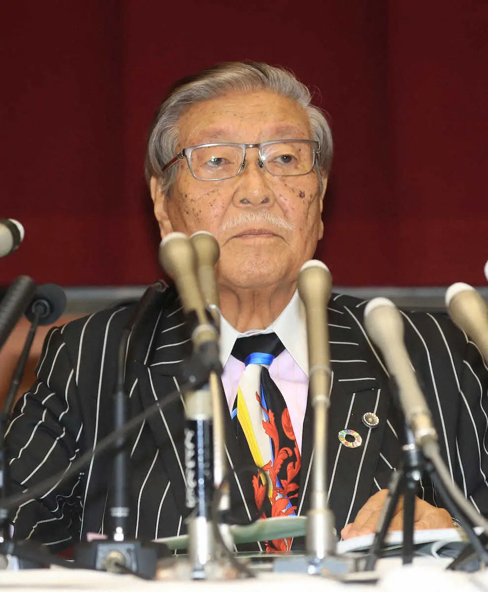 【画像・写真】日大会見　検挙の4人以外の“疑惑”部員は？　林理事長「法律的に相談を…決して1人にしていない」