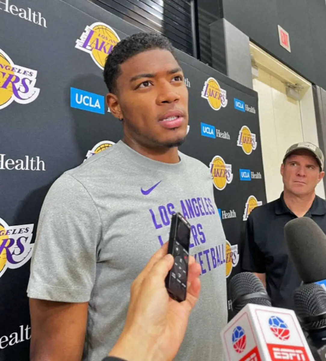 【画像・写真】レーカーズ八村　6日渡辺サンズと対戦へ「わくわく」　鼻骨手術からの回復順調