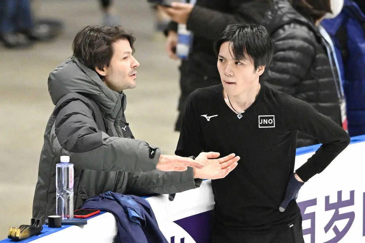 【画像・写真】宇野昌磨　GPファイナル連覇へ「びっくりするくらいできた」　4回転好調