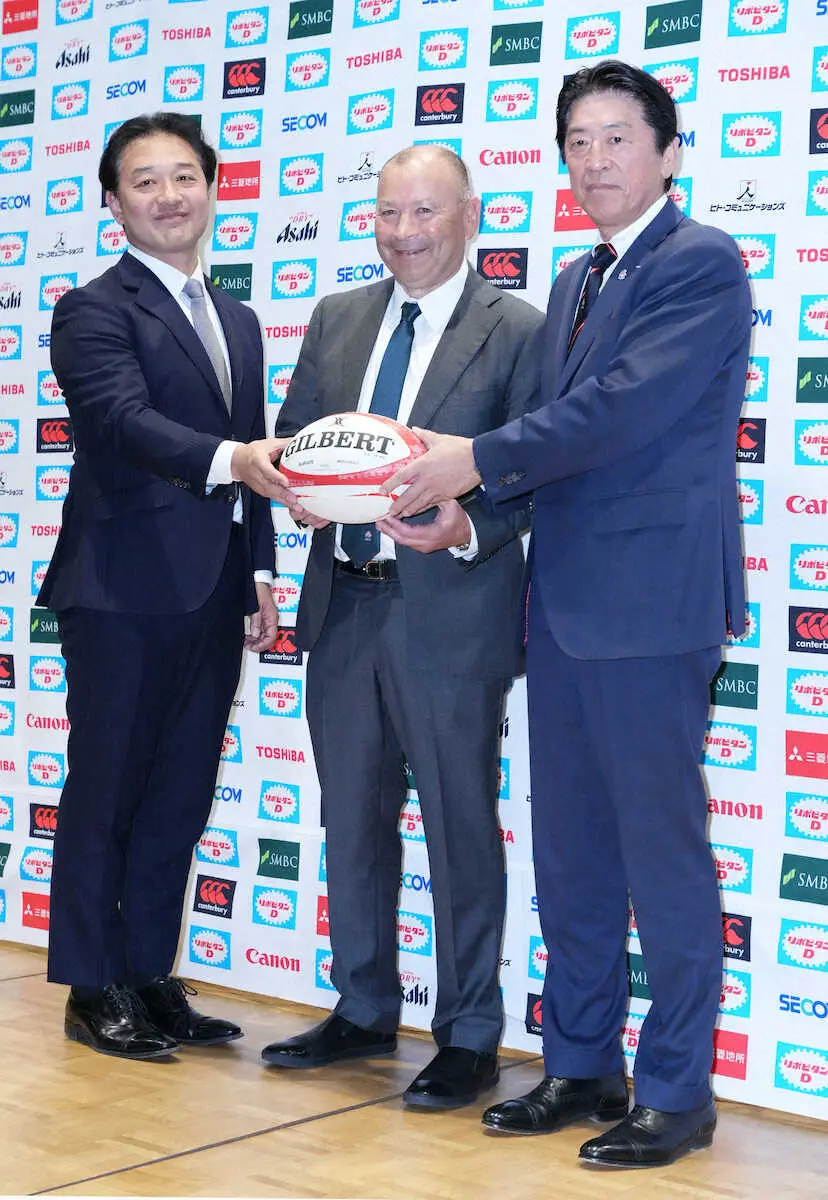 【画像・写真】【ラグビー日本代表】ジョーンズ新HC「今は国民に愛されるチーム」就任会見で抱負