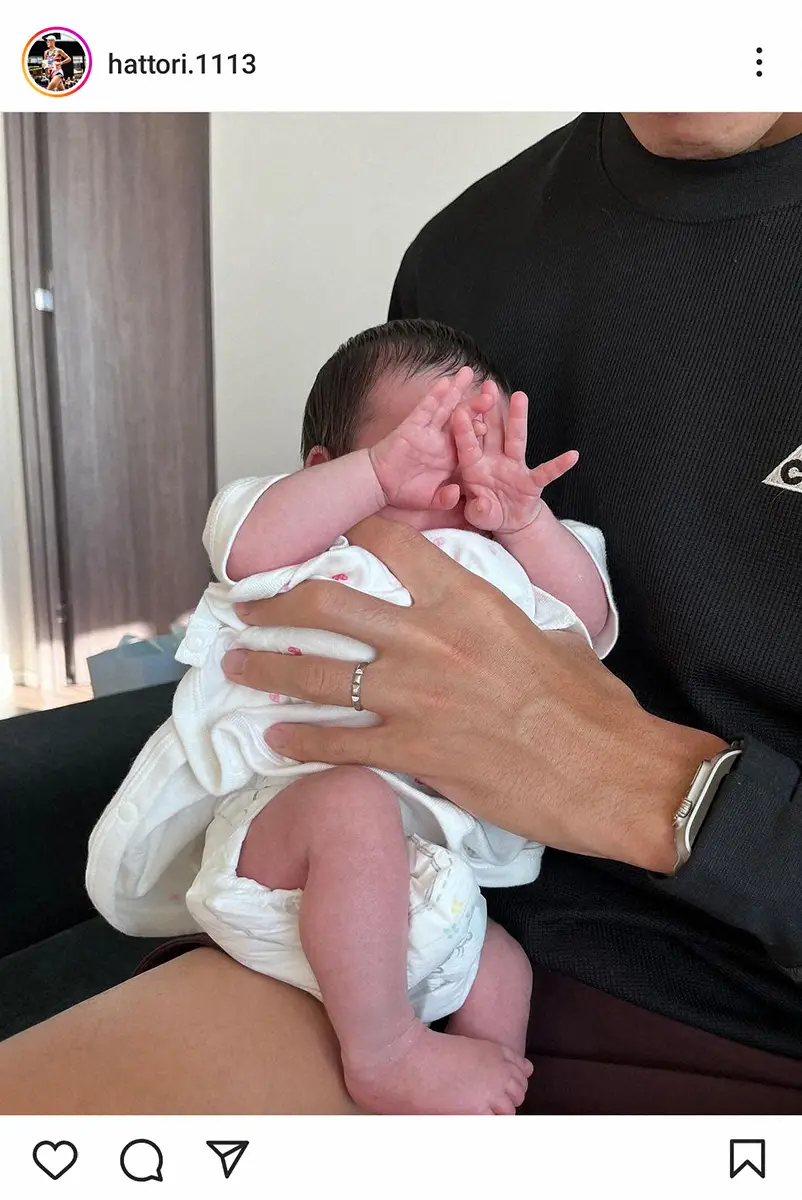 【画像・写真】マラソン・服部勇馬に第1子女児誕生　妻は中京テレビ・平山雅アナ「我が子の為にも頑張ります」