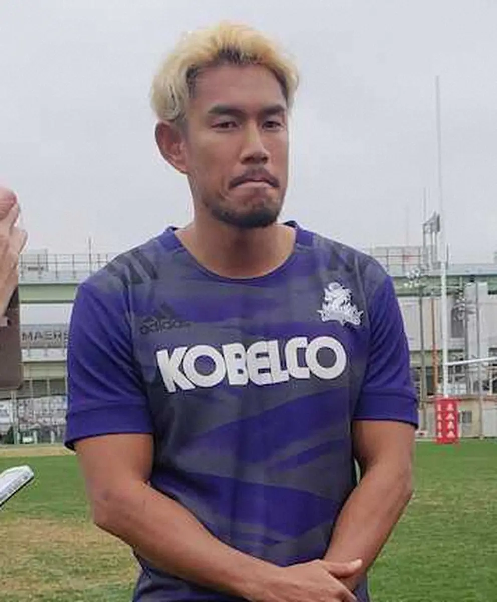 【画像・写真】【リーグワン】節目の静岡戦に燃える神戸FB山中「いいラグビー人生」　リーグ戦通算100試合目