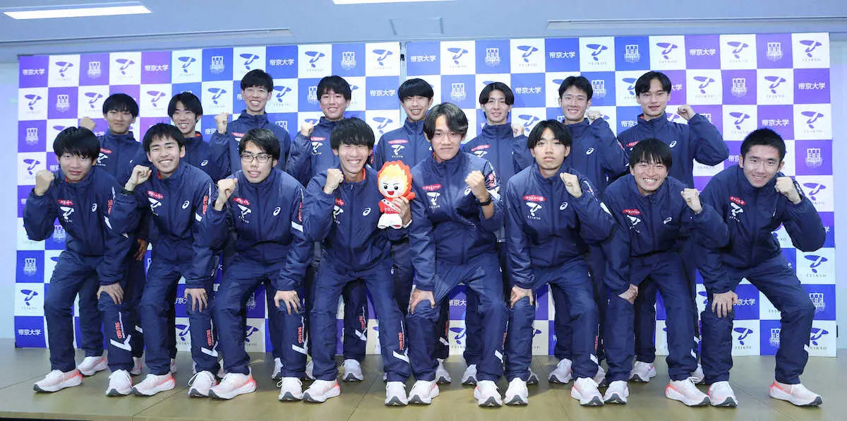 【画像・写真】帝京大、箱根2年ぶりシード確保へ　西脇主将が全日本大学駅伝のリベンジ誓う