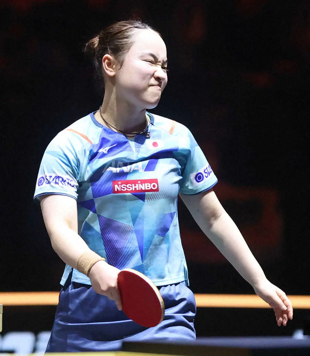 【画像・写真】【卓球】体調不良の伊藤美誠、4強ならず　声かすれ「この状態にならないことが大前提」劣勢で全日本へ