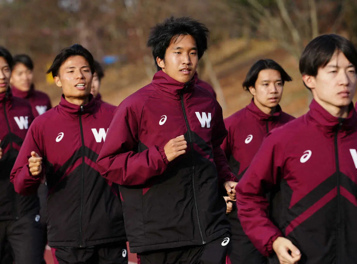 【画像・写真】早大・花田監督「シード権争いするチームではない」トップ5入りへ戦力充実